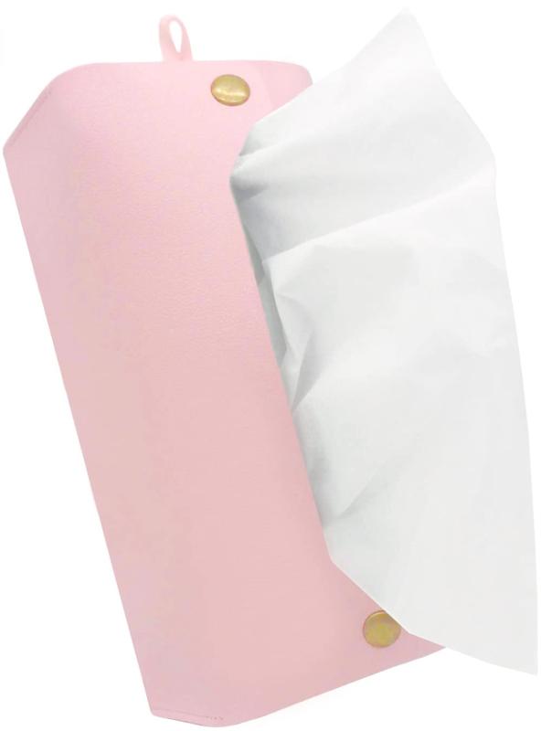 ティッシュ ケース 吊り下げ ホワイト ブラック ピンク グリーン ティッシュカバー 車 ティッシュボックス おしゃれ 革 ティッシュケース レザー