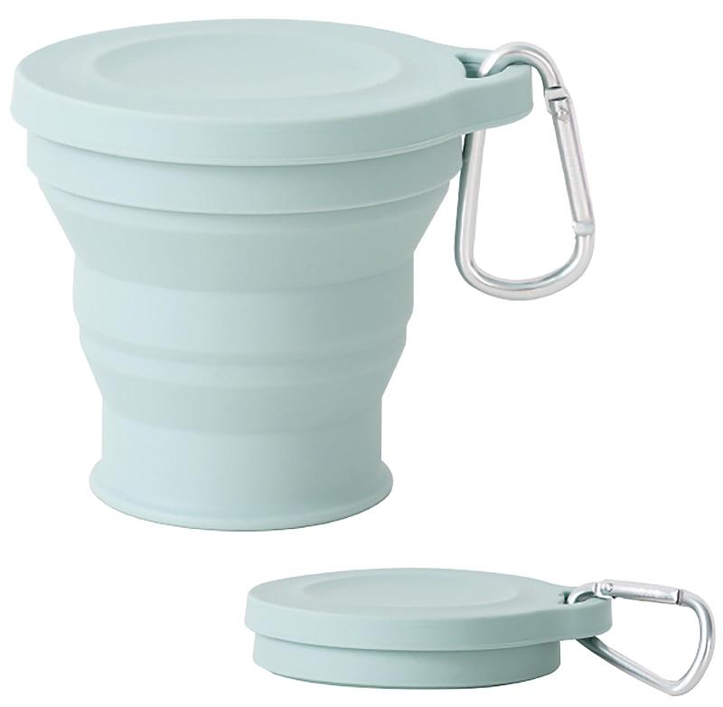 折り畳みコップ 180ml 折りたたみカップ 蓋付き シリコン 携帯コーヒーコップ 耐熱 多機能 おしゃれ 軽..