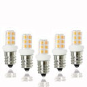 LTYY E12 口金,20Wハロゲンランプ相当,E12 LED 電球色3000K,2W,200LM, 小丸電球タイプ,C7 常夜灯,密閉形器具対応,省エネタイプ(5個入)