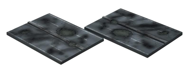 トミーテック(TOMYTEC) 1/144 ジオコレ・コンバットシリーズ DCMA17 ミニベース 道路B 塗装済みプラモデル 323761