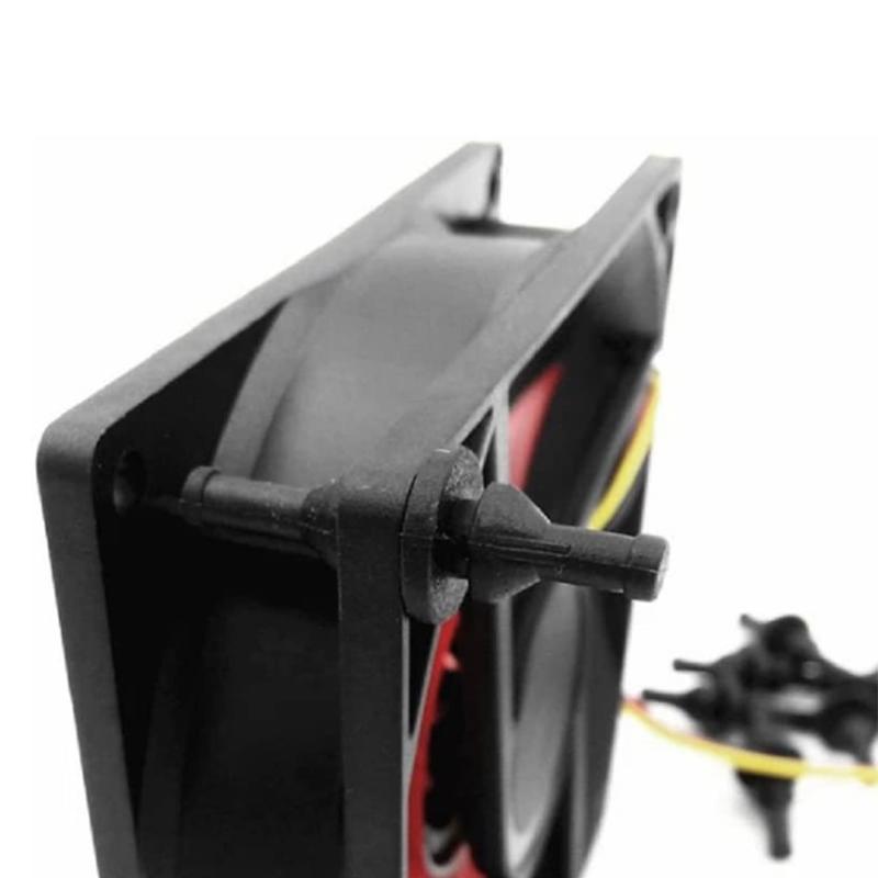 オーディオファン PCケースファン 取り付けゴム 防振 衝撃吸収 8点セット