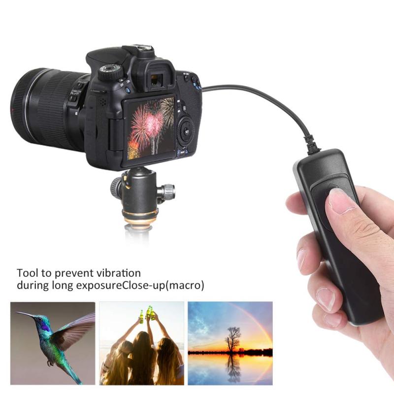 ASHA Canon EOS 50D 40D 30D 20D 10D d60 d30 5d Mark II 5d 1Ds 1D用のカメラシャッターリリーストリガータイマーリモコン - 2
