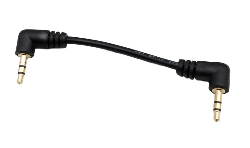 Sound Wave (両L字 3極 3.5mm - 3極 3.5mm変換 オーディオ ケーブル オス オス 金メッキ加工) 3.5mmステレオ イヤホンケーブル L L 3極 3.5ミリ ミニプラグ イヤホンジャック オーディオ 3.5mm ステレオ