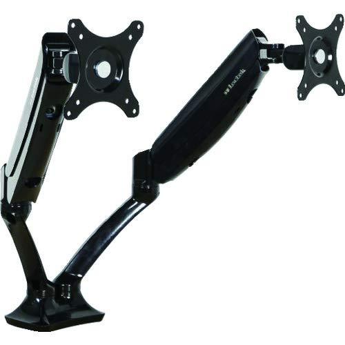 TRUSCO(トラスコ) モニターアーム デュアル ガススプリング式 TVNDLB502D