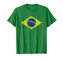 ブラジル国旗 ブラジリアン リオデジャネイロ サンパウロ Tシャツ