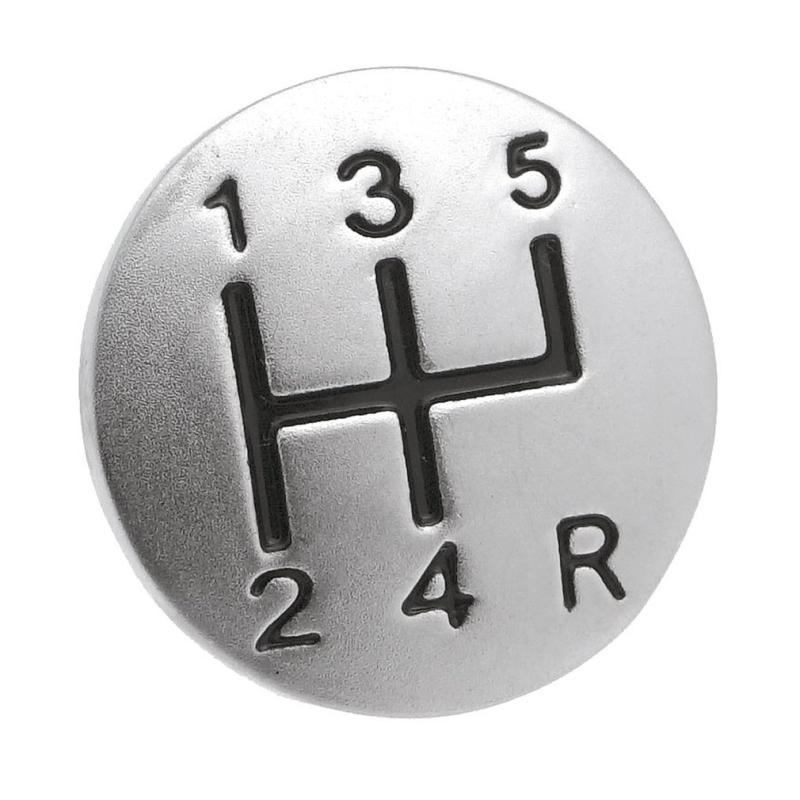 マットシルバー シフトノブ ピンズ ラペルピン pin134