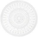 ウチダ 全円分度器 15cm 1-822-0001