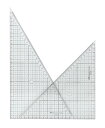 ファーバーカステル 方眼三角定規 30cm (2mm 2枚) FE 7330