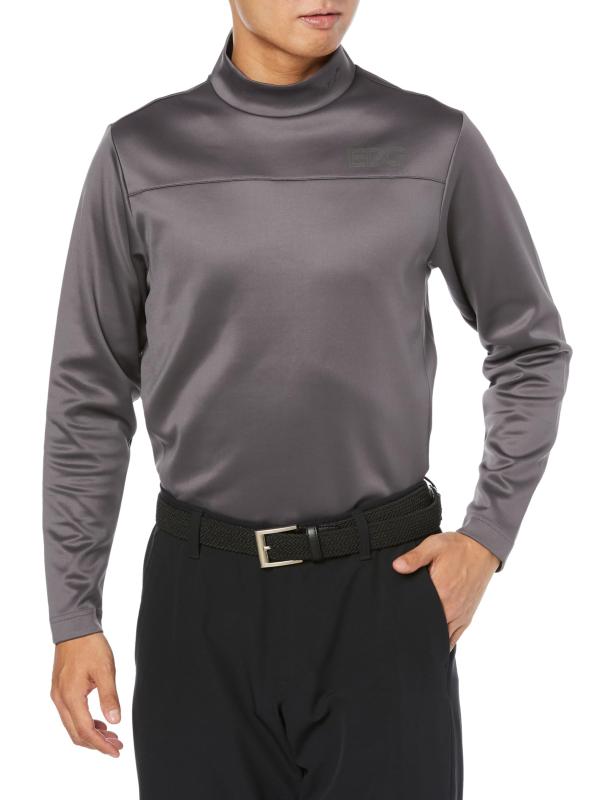 [エドウィン] ゴルフシャツ EDWIN GOLF エドウイン モックネックTシャツ 長袖 メンズ