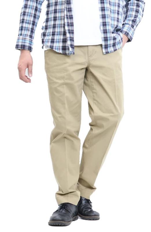 [エドウィン] ロングパンツ タックテーパードチノパンツ K0705 メンズ