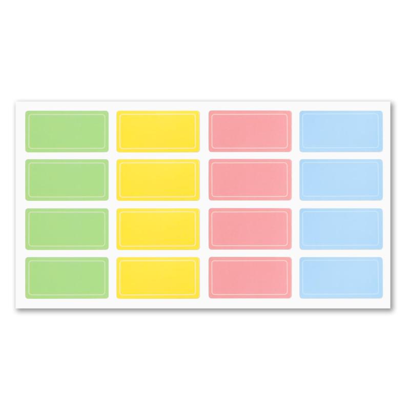 防水 名前シール お名前シール ネームシール 四角 シール 名前 カラ...(3)