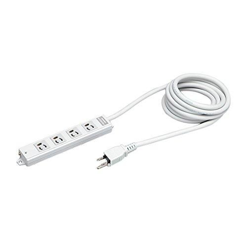 東芝ライテック OAタップ 4個口 抜け止め形 コード長