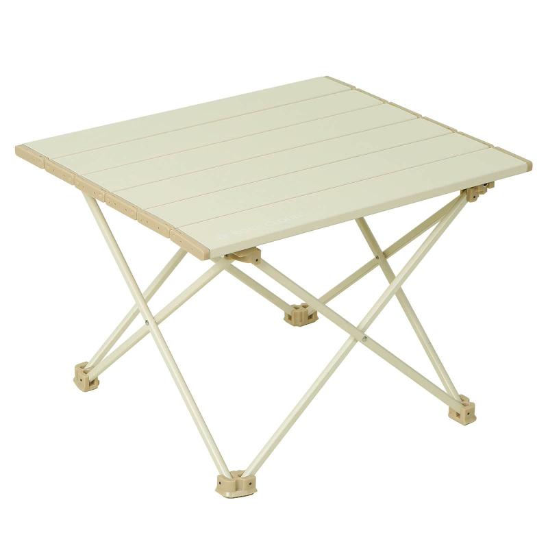 Rock Cloud キャンプテーブル 折りたたみ アルミ ロールテーブル コンパクト 超軽量 アウトドア 運動会 BBQ ハイキング ビーチ 収納袋付き