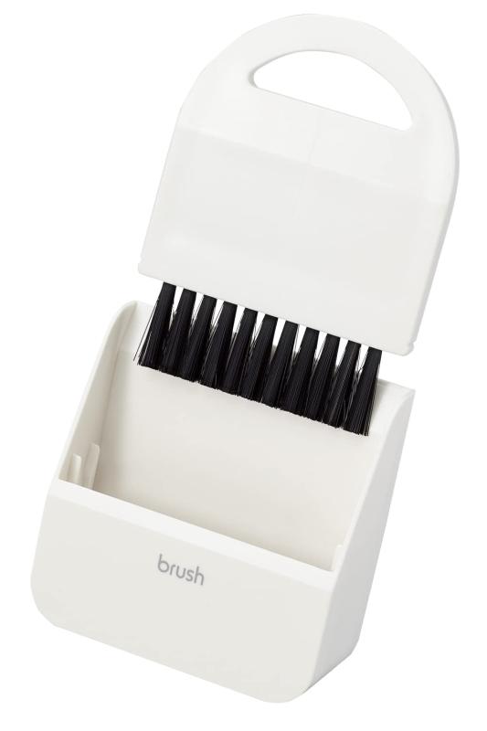 エレコム クリーニングブラシ&クロス コンパクト収納タイプ 2way