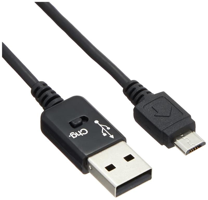 多摩電子工業 microUSBケーブル 90cm