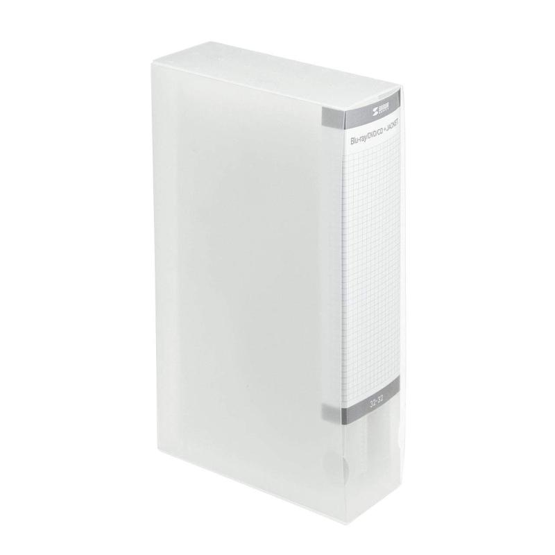 サンワサプライ CDジャケット収納対応ディスクファイルケース