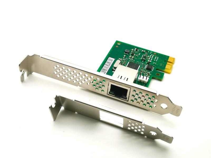 ギガビットデスクトップ イーサネットサーバ シングルRJ45 ポートI210-T1 Pro 10/1000 PCI Express x 1 インテル I210チップ対応 Windows 10、LinuxなどサポートOS