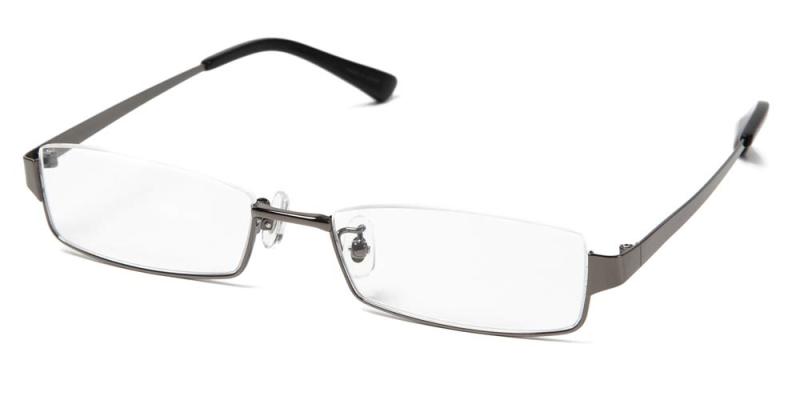 ブルーライト94%カット スーパーブルーライトカットメガネ アンダーリム PCメガネ 紫外線カット