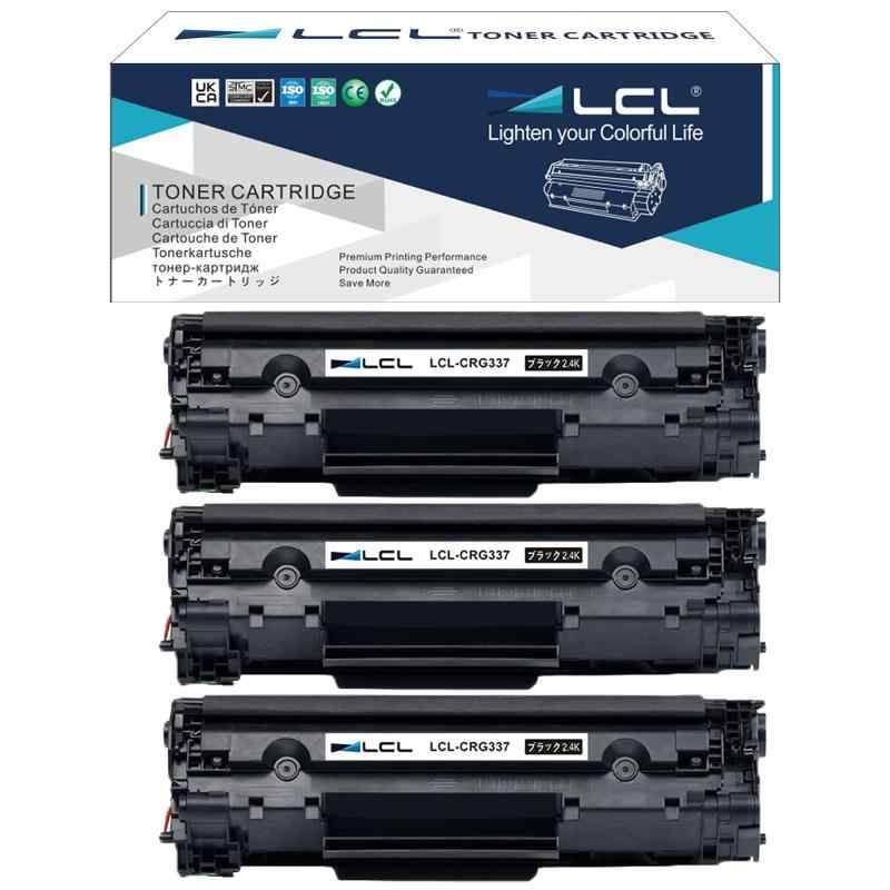 LCL Canon用 互換トナーカートリッジ CRG-337 3本
