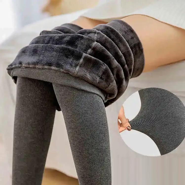 裏起毛 タイツ レギンスパンツ 厚手 10分丈 美脚 授乳服 リブタイツ マタニティ タ...