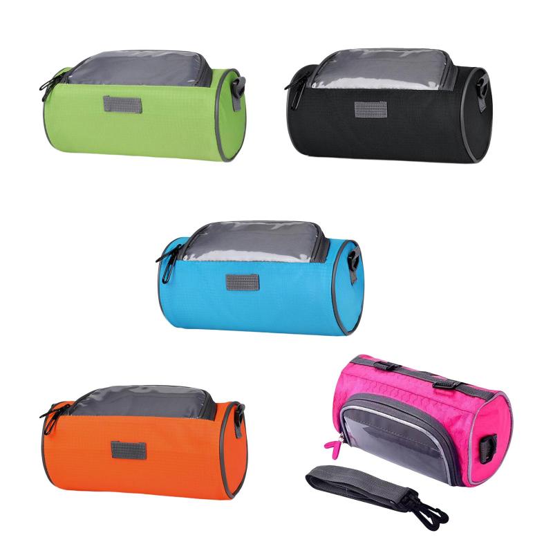 Carrier Bag, Storage Case - 【レビュー特典あり】自転車バッグ ハンドルバーバッグ ポータブルタッチスクリーン電話バッグ 防水サイクリング収納ポーチバッグ 旅行用ロードバイク用