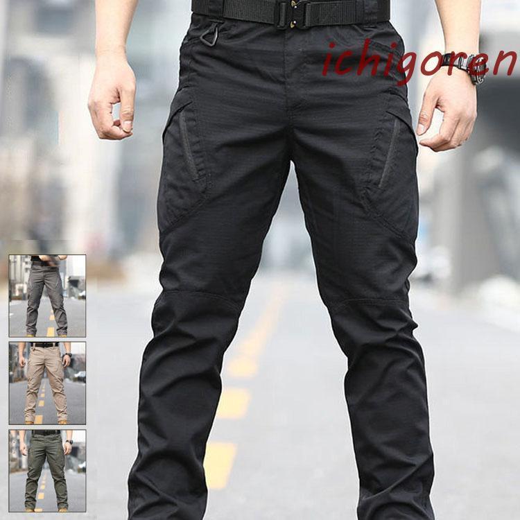 タクティカルパンツ カーゴパンツ メンズパンツ ボトムス ミリタリー ワークパンツ バイク アウトドア カジュアル マルチポケット 登山..