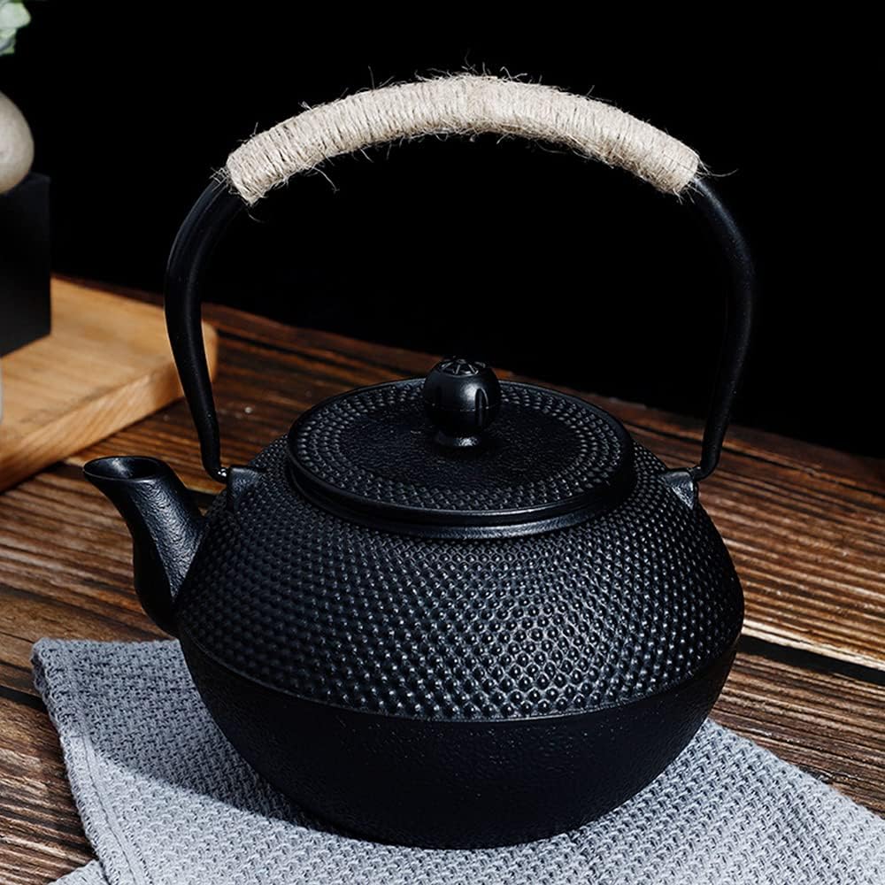 鉄瓶鉄器 IH対応 鉄瓶 0.9L 直火可 やかん 鉄びん 茶道具 煎茶道具 鉄分補給 男性 女性 キャプテンスタッグ ホテル/レストラン/家庭用ティーポット