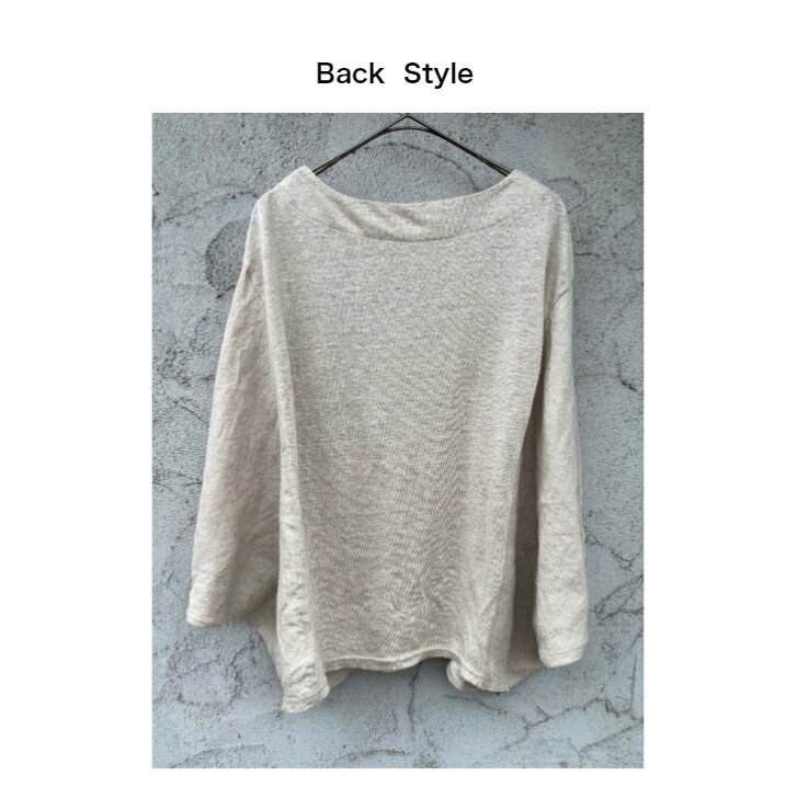 tsukinowa TT087リネンのショールTee