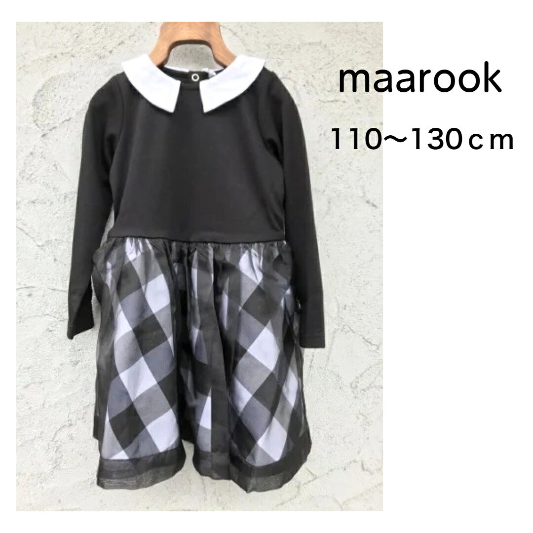 Rakuten - 【maarook】インレイギンガムワンピース 入学式　発表会　マルーク