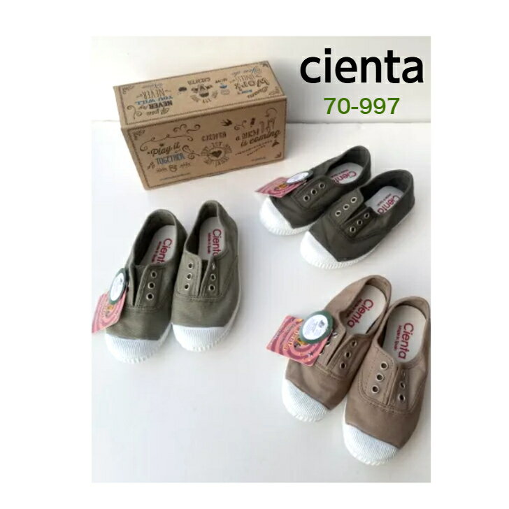 cienta デッキシューズ　スリッポン　70-997