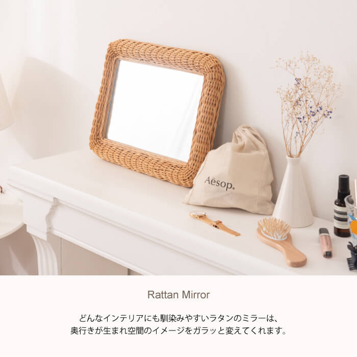 ユーパワー グレース アート ミラー モナーク ショート(アンティークシルバー) GM-03014 インテリアのアクセントに最適!【送料無料】