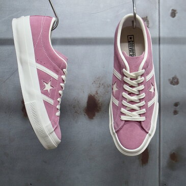 【 CONVERSE / コンバース 】 STAR & BARS SUEDE / スター&バーズ スエード [ダスティーピンク] JACK STAR / ジャックスター LIMITED MODEL ◆日本正規代理店商品