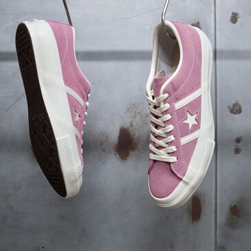 【 CONVERSE / コンバース 】 STAR & BARS SUEDE / スター&バーズ スエード [ダスティーピンク] JACK STAR / ジャックスター LIMITED MODEL ◆日本正規代理店商品