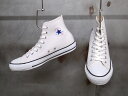 ［SALE40%OFF］【 CONVERSE / コンバース 】 LEA ALL STAR HI [WHITE] / レザー オールスター HI [ホワイト]※返品交換不可 ※楽天ショップ限定販売 ※銀行振込とコンビニ決済でのお支払い不可