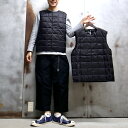 【 GRAMICCI × TAION / グラミチ × タイオン 】 G3FU-J100-TG INNER DOWN VEST / インナーダウンベスト 800フィルパワー