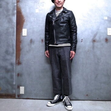 【 vanson / バンソン 】 C2C2D LEATHER RIDERS JACKET / レザーライダースジャケット [ 別注 C2 ] ダブルライダース レザージャケット革ジャン ◆ MADE IN U.S.A. ※【返品交換対象外商品】※【お支払いはクレジット決済のみ】