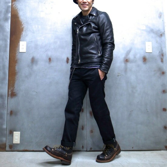 【 vanson / バンソン 】 C2C2D LEATHER RIDERS JACKET / レザーライダースジャケット 別注 C2 ダブルライダース レザージャケット革ジャン ◆ MADE IN U.S.A. ※【返品交換対象外商品】※【お支払いはクレジット決済のみ】