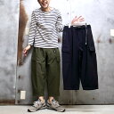 【 WILD THINGS / ワイルドシングス 】 WT24032AD CROPPED CARGO PANTS / クロップド カーゴ パンツ ミリタリーパン...