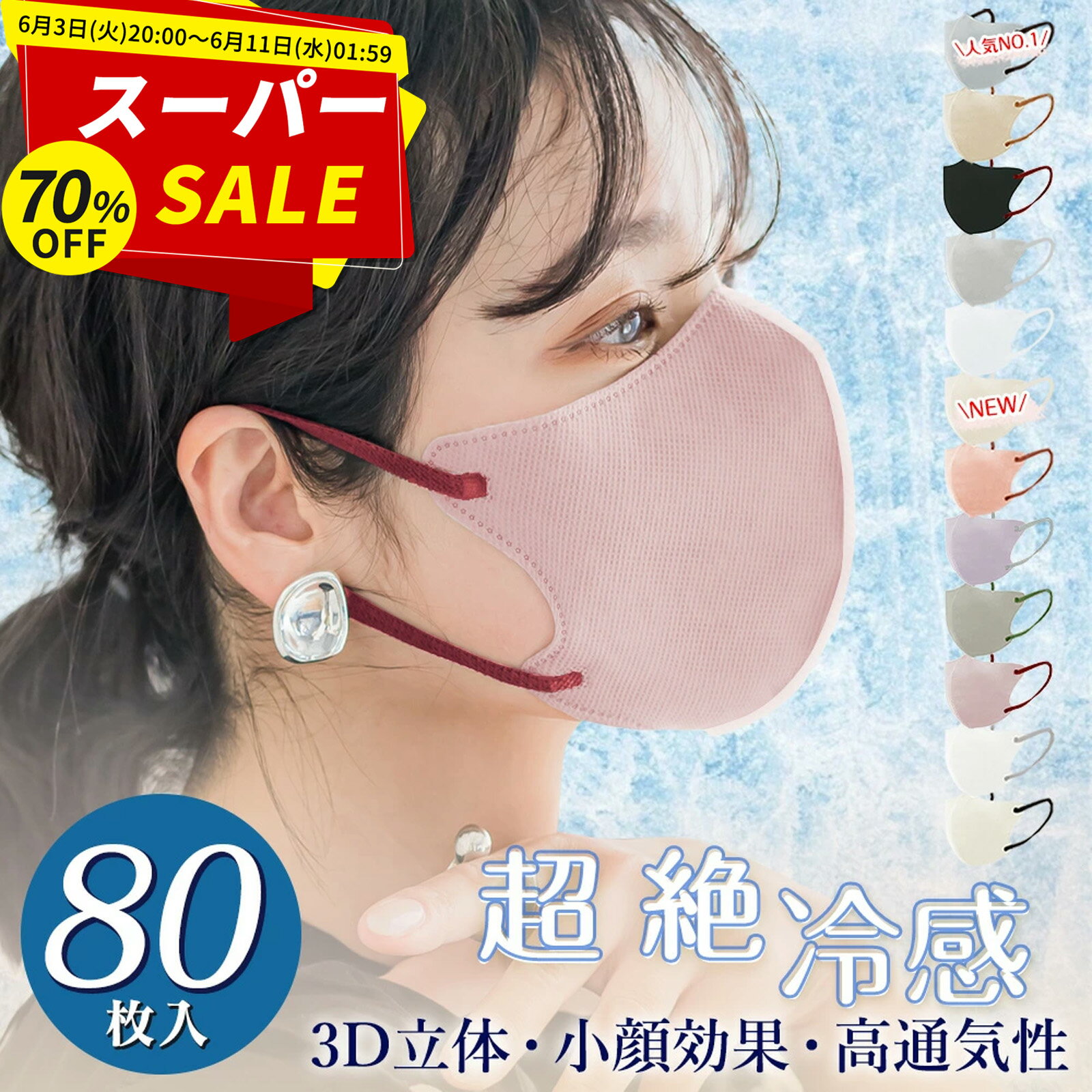 楽天市場】【クーポンで最安100円】接触冷感 子供マスク キッズ