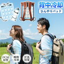 【アウトドアの汗ムレ対策に!】冷却グッズ 長時間 リュック 背中 軽量 冷却パッド アウトドア 冷却グッズ スポーツ 冷感マット 暑さ対策 クールマット PCMマット ひんやりマット 通気性 冷却マット アイスマット ひんやり 冷たい 背中パッド 蒸れ防止効果 遠足 冷感パッド