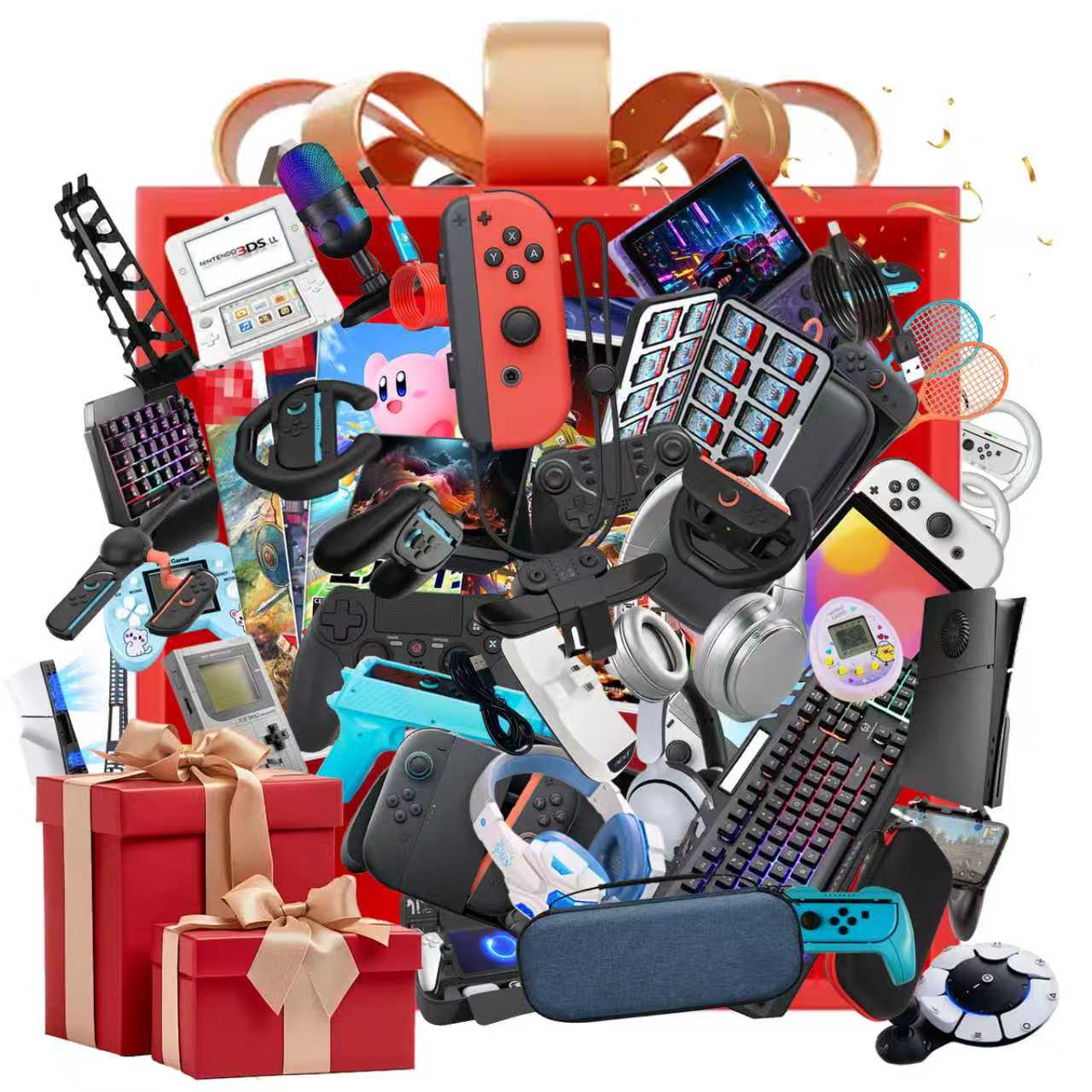 【ゲーム用品満載・3点入り】福袋 2026 予約 キッズ レディース メンズ 福袋 福袋 2026 メンズ レディース キッズ 電子製品 電子機器 スマホ 携帯 iphone ゲーム ps4 ps5 キッチン用品 カー用品 防災用品 防災グッズ 暖房 冬 防寒グッズ 雑貨 寒さ対策 キッズ福袋 2026福袋