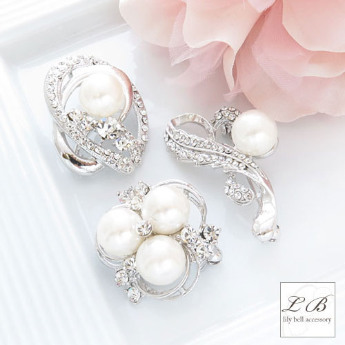 ブローチ/(パール3デザイン)大粒パール&ラインストーン輝く選べる3デザインブローチバッジ クロスサークル リーフ お呼ばれ マフラー留め 帯留め パーティー 結婚式 入学式 卒業式 母の日プレゼント 小物 レディースアクセサリー 追跡可能メール便対応
