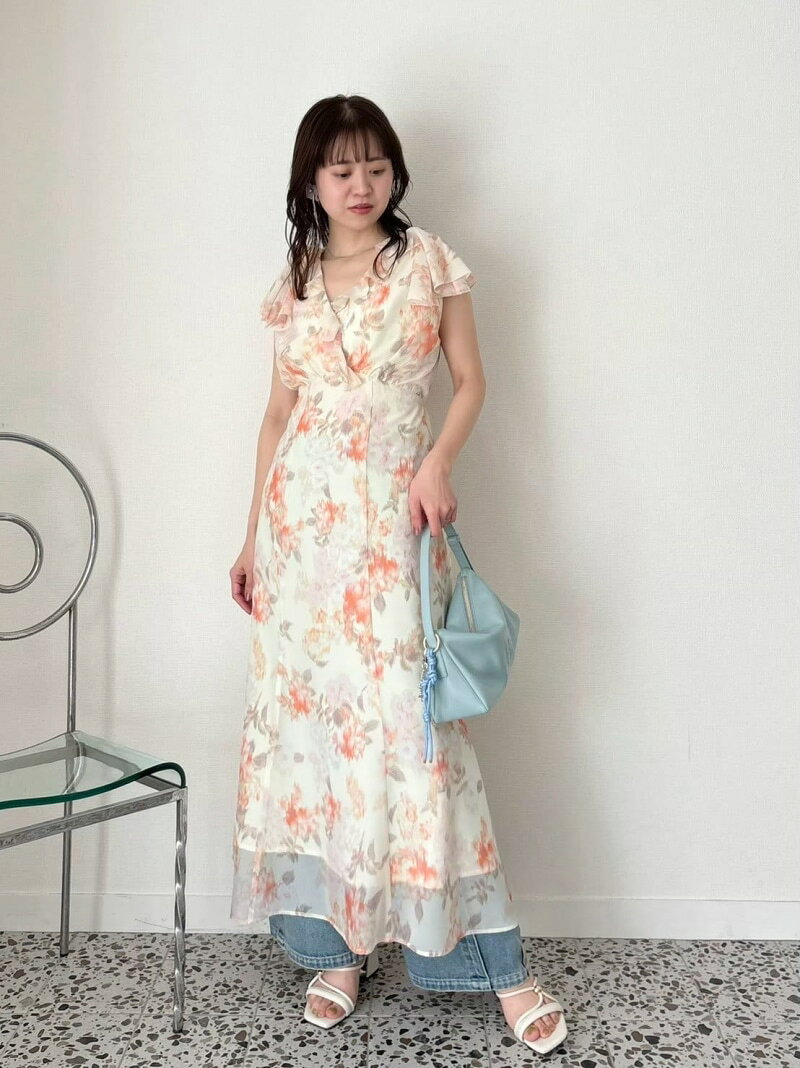 【SALE／30%OFF】ヴィンテージプリントシフォンワンピース LILY BROWN リリーブラウン ワンピース・ドレス ワンピース ブラウン ブラック【RBA_E】【送料無料】[Rakuten Fashion]