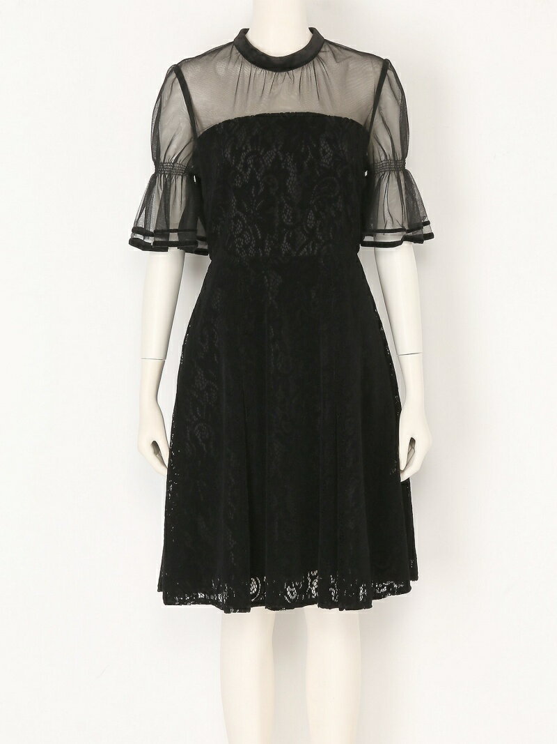 【SALE／80%OFF】フロッキーレースワンピース LILY BROWN リリーブラウン ワンピース・ドレス その他のワンピース・ドレス ホワイト ピンク ブラック【RBA_E】[Rakuten Fashion]のサムネイル