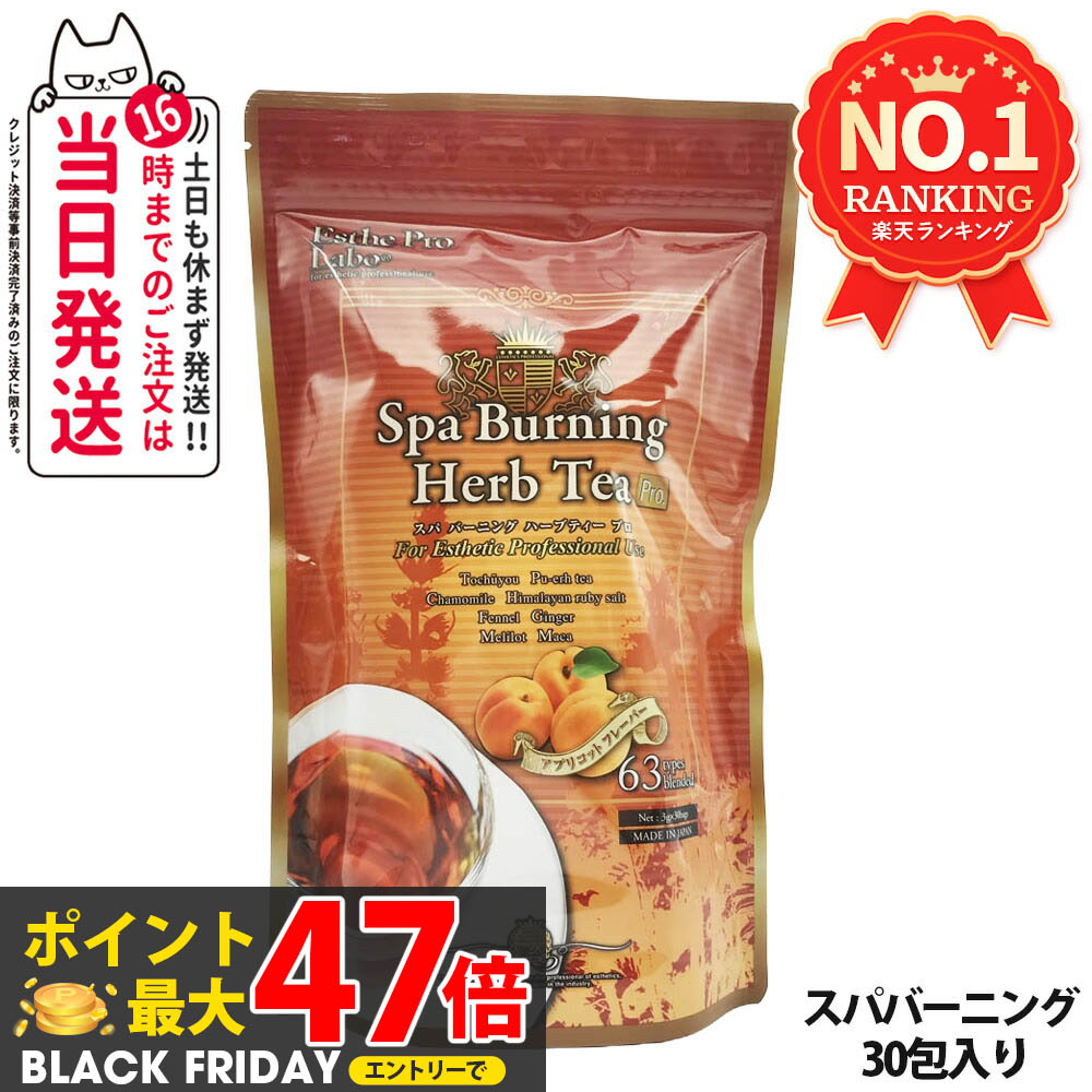 【賞味期限2027/03】エステプロラボ Esthe Pro Labo スパ バーニング ハーブティー プロ 3g×30 ダイエット スッキリ 天然素材 おいしい オーガニック ハーブティー 全国送料無料
