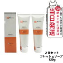 【美容液1本付 2個セット】WOVE style ウォブスタイル フレッシュソープ 120g 洗顔料 石鹸 石けん スキンケア 国内正規品 送料無料