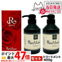 【2個セット】REVI ルヴィ ローズ モイスチャー トリートメント 400g 正規品 銀座ロッソ ROSSO サロン専売品