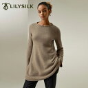 LILYSILK(リリーシルク) カシミヤ セーター レディース 秋冬 カシミヤ100% プルオーバー タートルネック 柔らかい デタッチャブル 上品 上質 高...