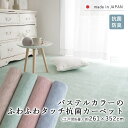 カーペット 6畳 ラグ ラグマット 絨毯 じゅうたん 江戸間6畳 約261×352cm 長方形 抗菌 防臭 パステルカラー 子供 子ども ペット 床暖房対応 ホットカーペット対応 国産 オールシーズン 新生活 敬老の日 リビング 春 夏 おしゃれ