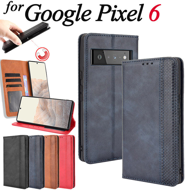 Rakuten - Google Pixel 10a ケース Google pixel 10 PRO XL 9a 8a 9 8 Pro カバー 手帳型 ベルトなし カード収納 ビジネス風 レザー グーグル ピクセル10a マグネット内蔵 革製